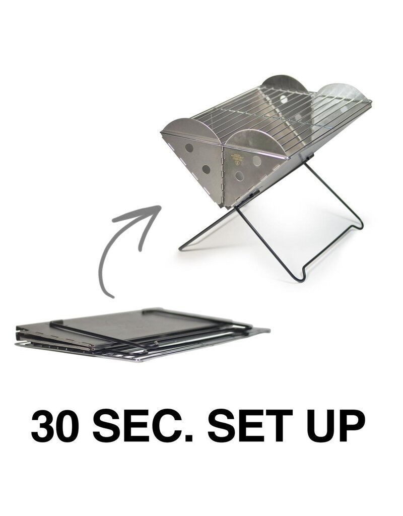 UCO Gear UCO Flatpack Medium Portable Grill & Firepit