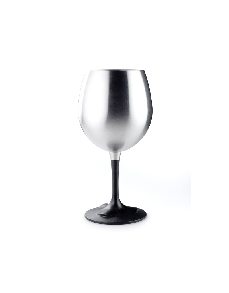 GSI Outdoors GSI Glacier Stainless Nesting Red Wine Glass