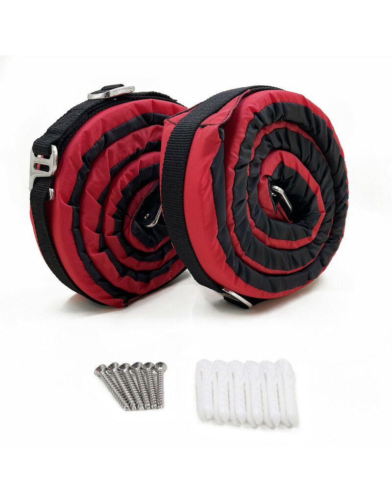 Blackwater Blackwater Padded Wall Straps - Red