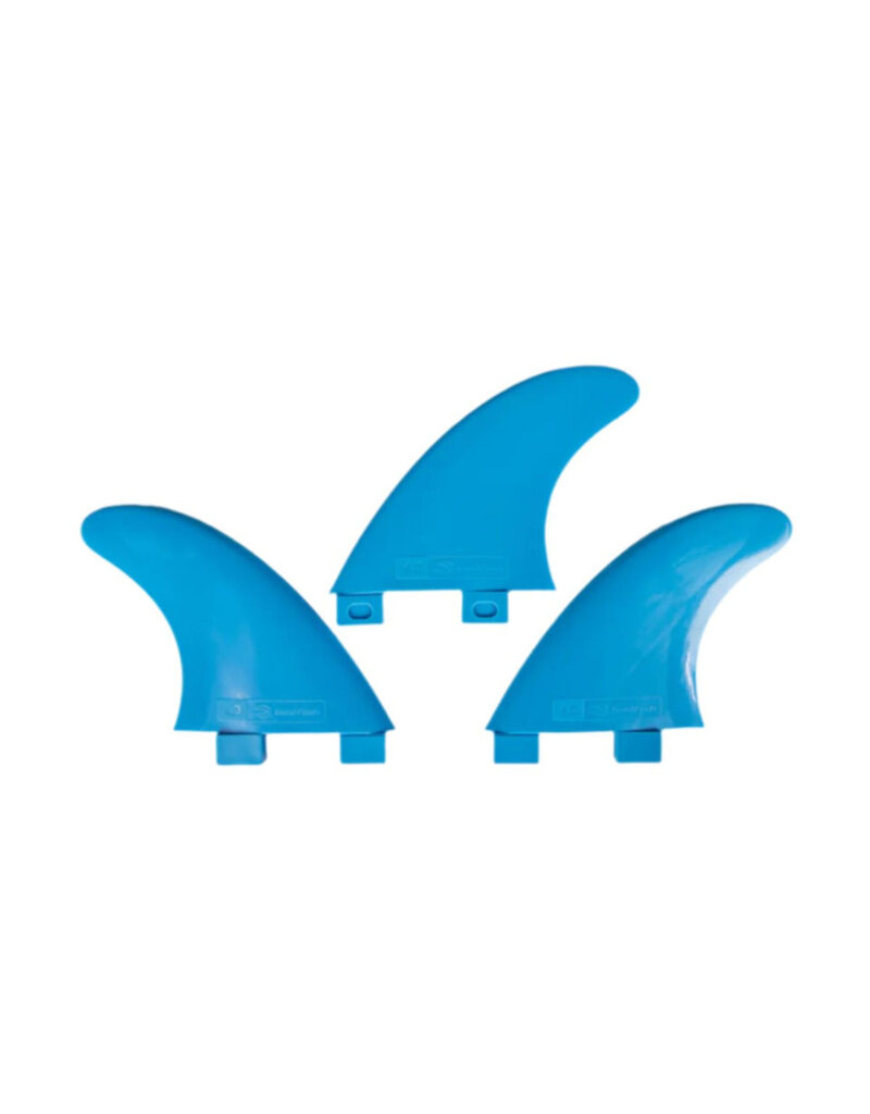 Badfish Badfish 4" Thruster Surf Fin Set - 3 Pack