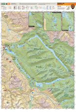 Backroad Maps BRMB Bowron Lake Provincial Park BC -Destination Map WP
