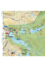 Backroad Maps BRMB Bowron Lake Provincial Park BC -Destination Map WP