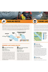 Backroad Maps BRMB Bowron Lake Provincial Park BC -Destination Map WP