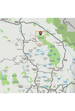 Backroad Maps BRMB Bowron Lake Provincial Park BC -Destination Map WP