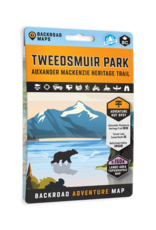 Backroad Maps BRMB Tweedsmuire Park - Alexander MacKenzie Heritage Trail BCPark Map WP