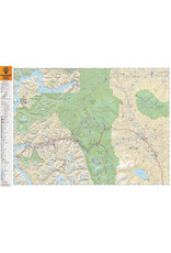 Backroad Maps BRMB Tweedsmuire Park - Alexander MacKenzie Heritage Trail BCPark Map WP