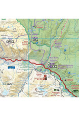 Backroad Maps BRMB Tweedsmuire Park - Alexander MacKenzie Heritage Trail BCPark Map WP