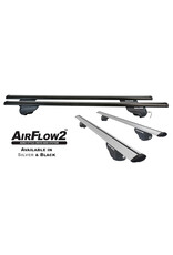 Malone Malone AirFlow2™ Roof Rack - Aero Crossbars - Raised, Factory Side Rails - Aluminum - 65"