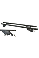Malone Malone AirFlow2™ Roof Rack - Aero Crossbars - Raised, Factory Side Rails - Aluminum - 65"