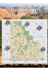 Backroad Maps BRMB Kootenay Rockies BC Spiral-9th