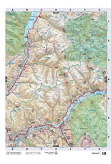 Backroad Maps BRMB Kootenay Rockies BC Spiral-9th