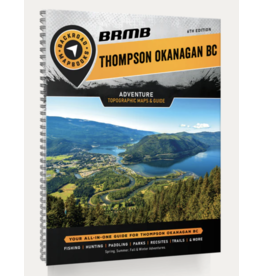 Backroad Maps BRMB Thompson/Okanagan BC Spiral-6th