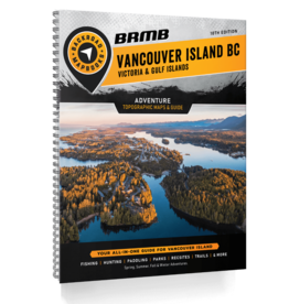 Backroad Maps BRMB Vancouver Island BC Spiral-10th