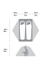 MSR MSR Hubba Hubba™  LT 2-Person Backpacking Tent