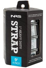 NRS NRS HD 1" Strap - Stealth Black - 4-Pack