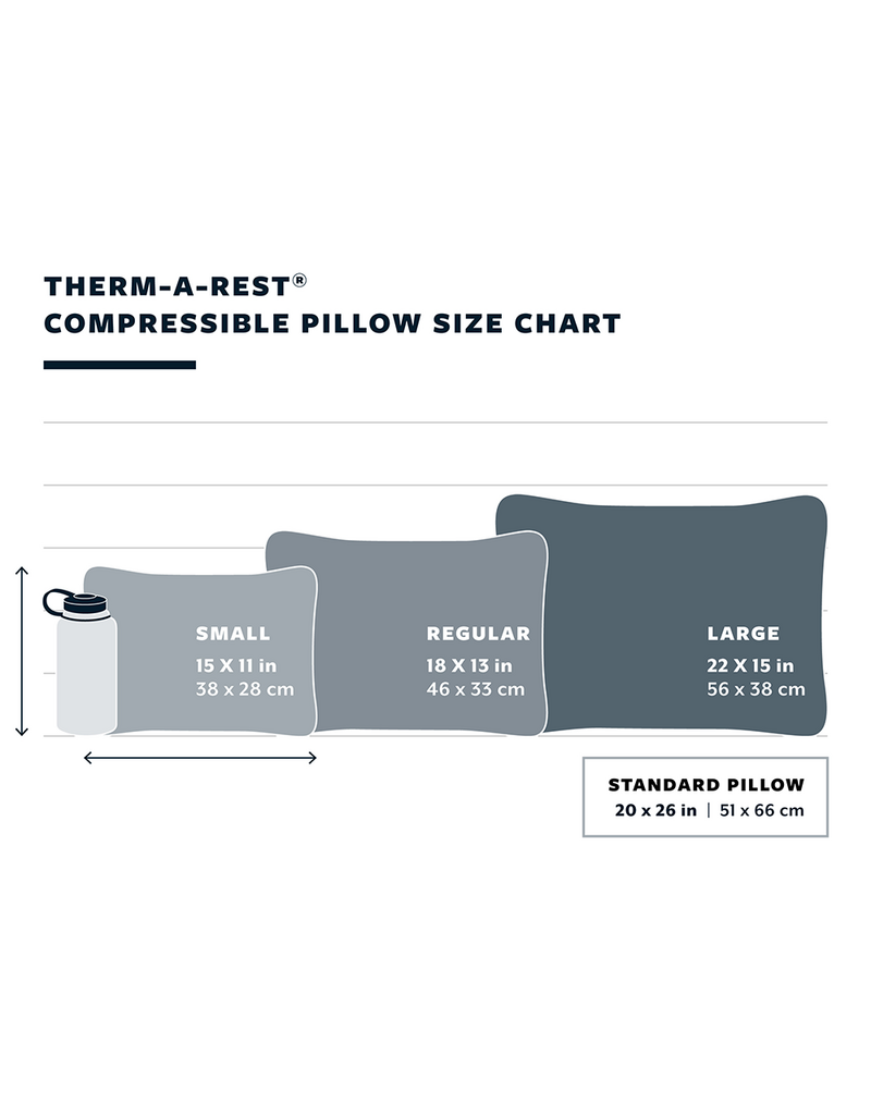 Therm-A-Rest ThermARest Compressible Pillow - New Colours!