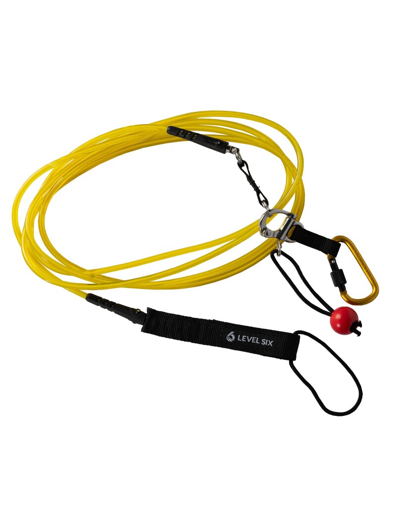 Level 6 Level Six  Quick Release SUP Leash - Straight - Updated!