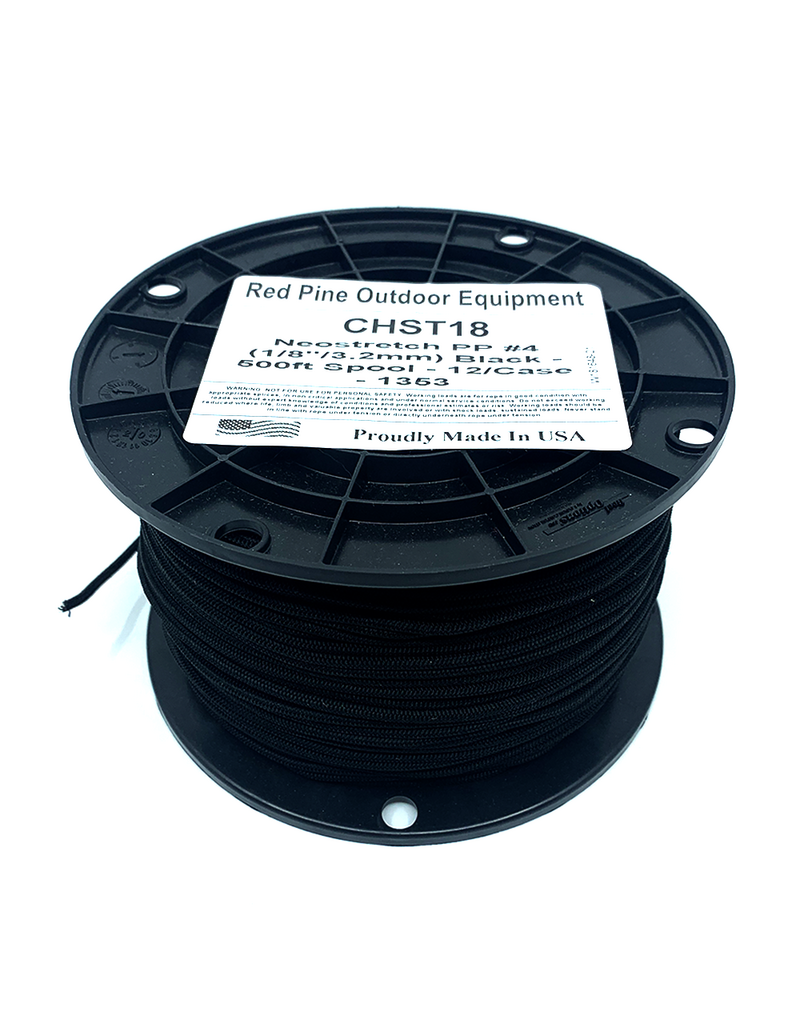 Outfit Bungee Cord - 1/8" Black