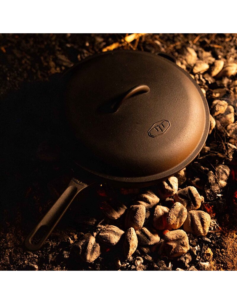 GSI Outdoors GSI GUIDECAST Deep Frying Pan - 12"
