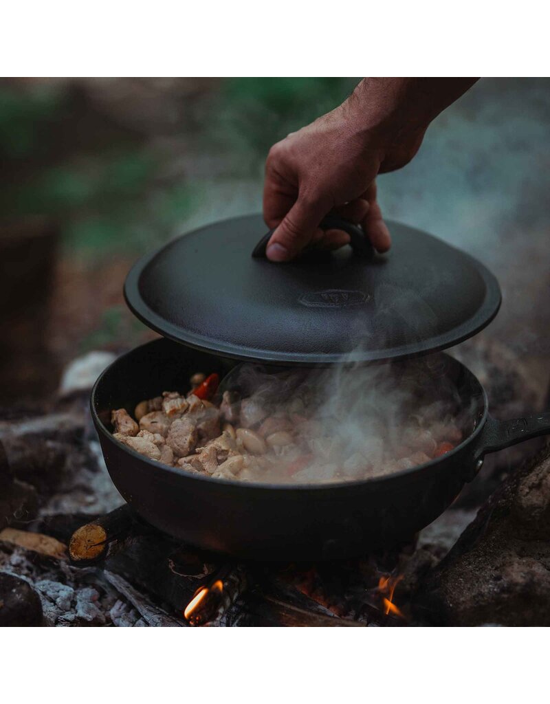 GSI Outdoors GSI GUIDECAST Deep Frying Pan - 12"