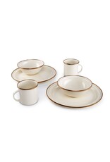 GSI Outdoors GSI Mesa 2 Person Enamelware Tableset