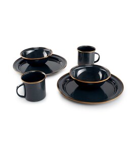 GSI Outdoors GSI Mesa 2 Person Enamelware Tableset