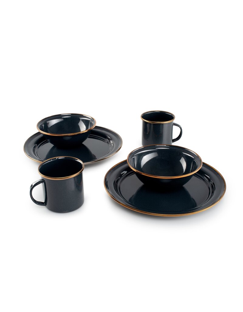 GSI Outdoors GSI Mesa 2 Person Enamelware Tableset