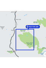 Backroad Maps BRMB Cold Fish Lake Adventure Map WP