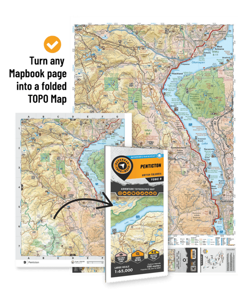 Backroad Maps BRMB NOBC16 Topo Map - Prince Rupert WP