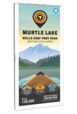 Backroad Maps BRMB Murtle Lake (Wells Gray Provincial Park BC) - Destination Map WP
