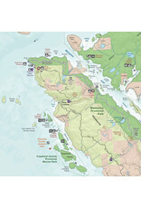 Backroad Maps BRMB Desolation Sound Provincial Park - Destination Map WP