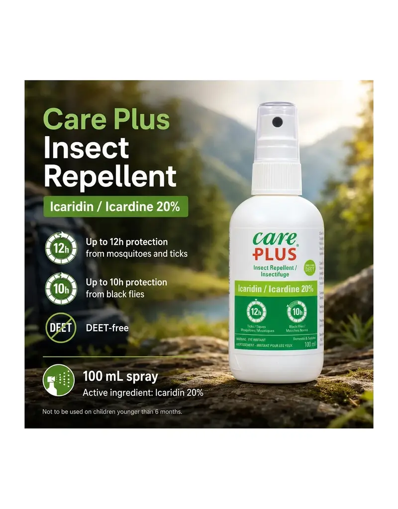 Care Plus Care Plus Insect Repellent Icaridin Spray - 100ml