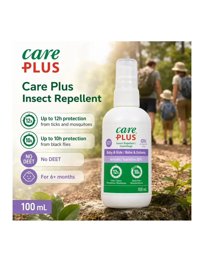 Care Plus Care Plus Insect Repellent Icaridin Spray -Baby & Kids - 100ml