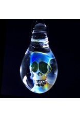 Bob Snodgrass Bob Snodgrass Fume Glass Pendant with UV Accents 1