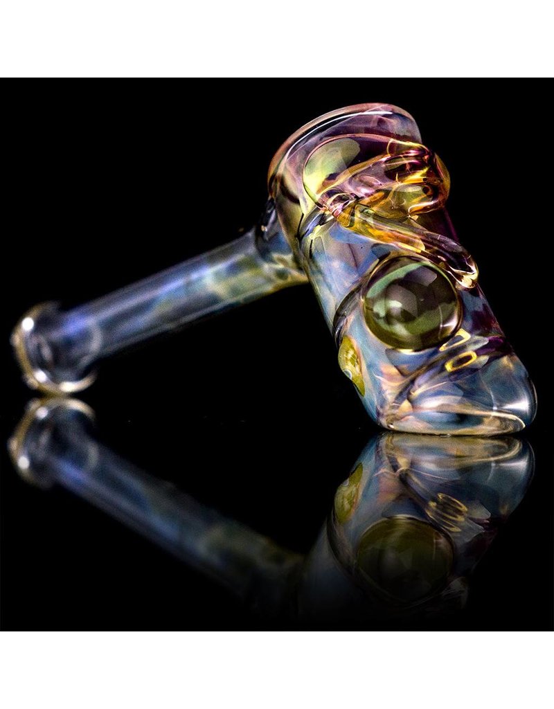 Bob Snodgrass Bob Snodgrass Music Note Glass Hammer Dry PIpe