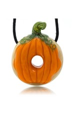 KGB x Sarah Marblesbee FF UV Pumpkin #8 Donut Pendant KGB x Sarah Marblesbee