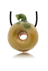 KGB x Sarah Marblesbee FF UV Pumpkin #7 Donut Pendant KGB x Sarah Marblesbee