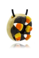 KGB x Sarah Marblesbee FF Candy Corn Pendant KGB x Sarah Marblesbee