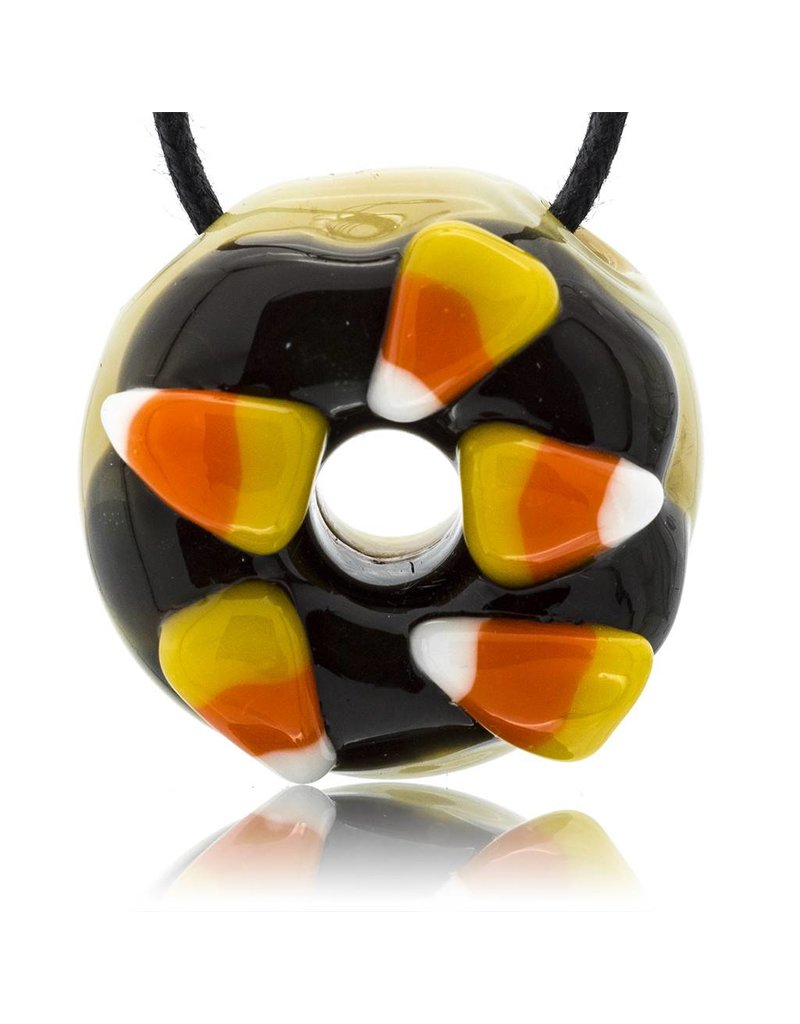 KGB x Sarah Marblesbee FF Candy Corn Pendant KGB x Sarah Marblesbee