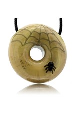 KGB x Sarah Marblesbee FF Ghosts & Pumpkins Donut Pendant KGB x Sarah Marblesbee