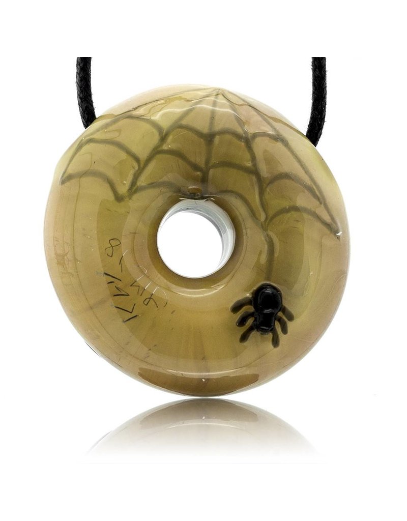 KGB x Sarah Marblesbee FF Ghosts & Pumpkins Donut Pendant KGB x Sarah Marblesbee