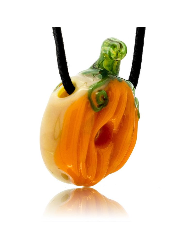 KGB x Sarah Marblesbee FF UV Micro Pumpkin Donut Pendant KGB x Sarah Marblesbee