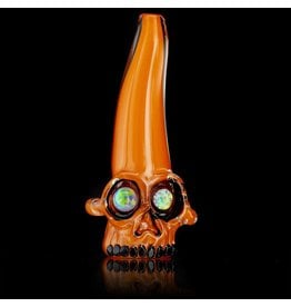 AKM SOLD AKM Orange Juice Skull One Hitter