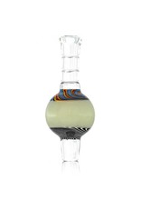 Mystic Family Glass UV Section Cold Cut Bubble Carb Cap by Mystic Family Glass