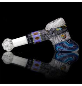 Mystic Family Glass SOLD Flower Millie Glass Hammer Dry Pipe by Mystic Family Glass
