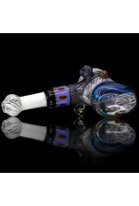 Mystic Family Glass Flower Millie Glass Hammer Dry Pipe by Mystic Family Glass