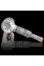 Kevin Engelmann Witch DR. Frosted Glass Birch Dry Hammer and Frog Chillum Set