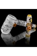 Kevin Engelmann Witch DR. Frosted Glass Birch Dry Hammer and Frog Chillum Set