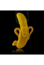 COYLE Coyle Yellow Monochrome Glass Banana Pendant