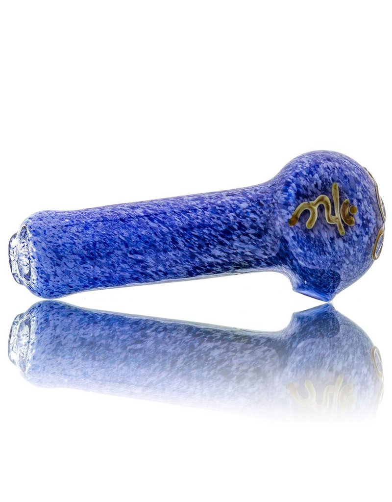 Chakra Glass Spoon Dry Pipe by Sarah Marblesbee (B)